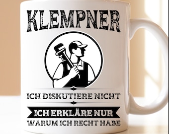 Plumber I'm not arguing I'm just explaining why I'm right | Gift | cup | Plumber | Tool | Master Plumber | craftsman |