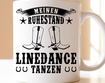 Dancing my retirement line dancing | Gift | cup | Grandma | Western | Line dancing | Country Music | Line dancing | Line dancer