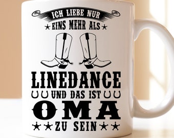 I prefer one more than line dancing it's grandma | Gift | cup | pensioner | Western| Line dancing | Country Music | Line dancing | Line dancer