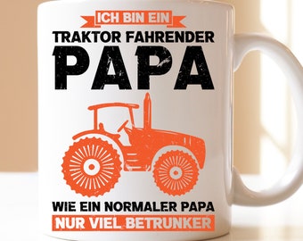 I'm a tractor driving dad like a normal dad| Gift | cup | Dad | Tractor| Tractor driver| farmer| Father