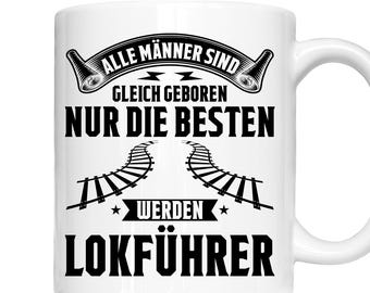 Railwayman Mug | the best become train drivers | Train driver gift train mug station funny