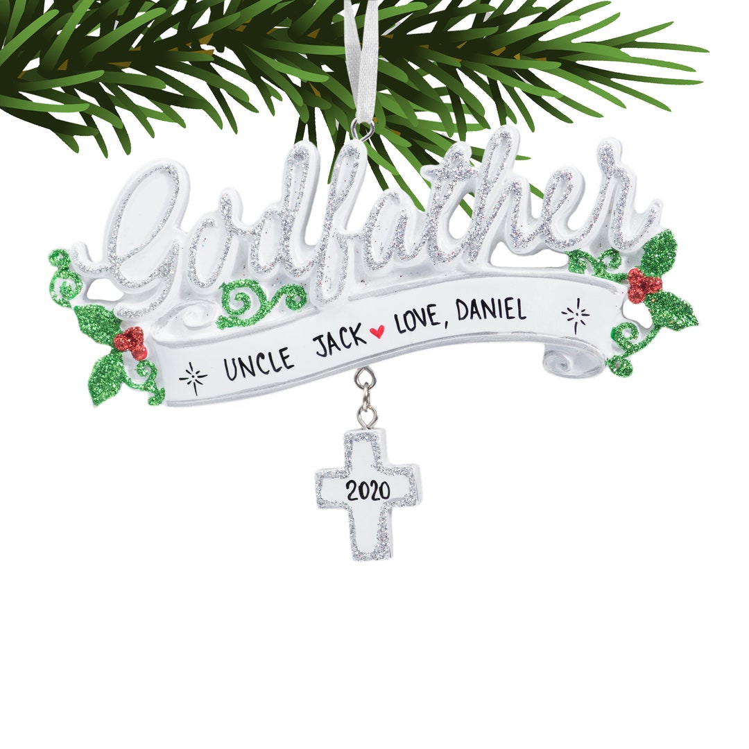 Godfather Christmas Ornament 