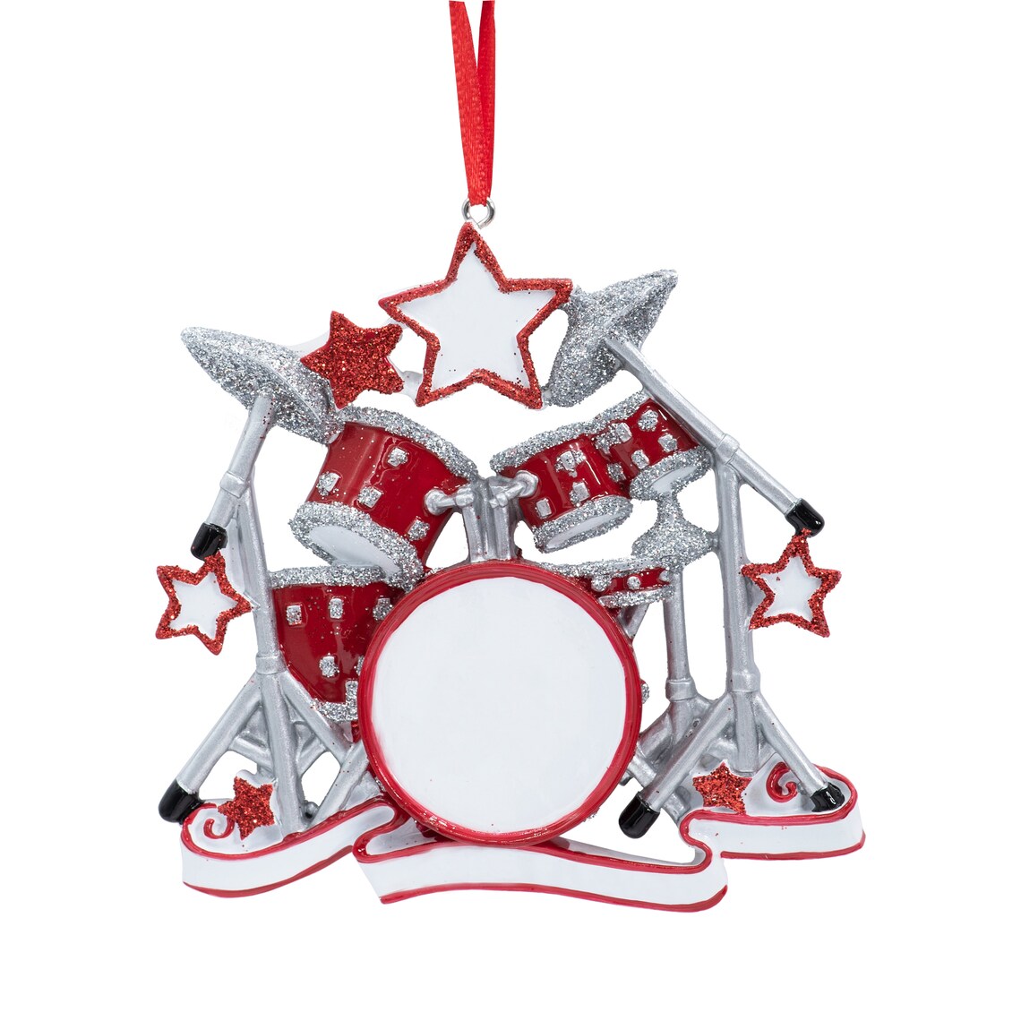Personalized Drum Ornament Drum Set Christmas Ornament Band Etsy
