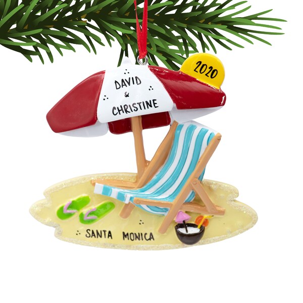 Beach Christmas Tree Etsy