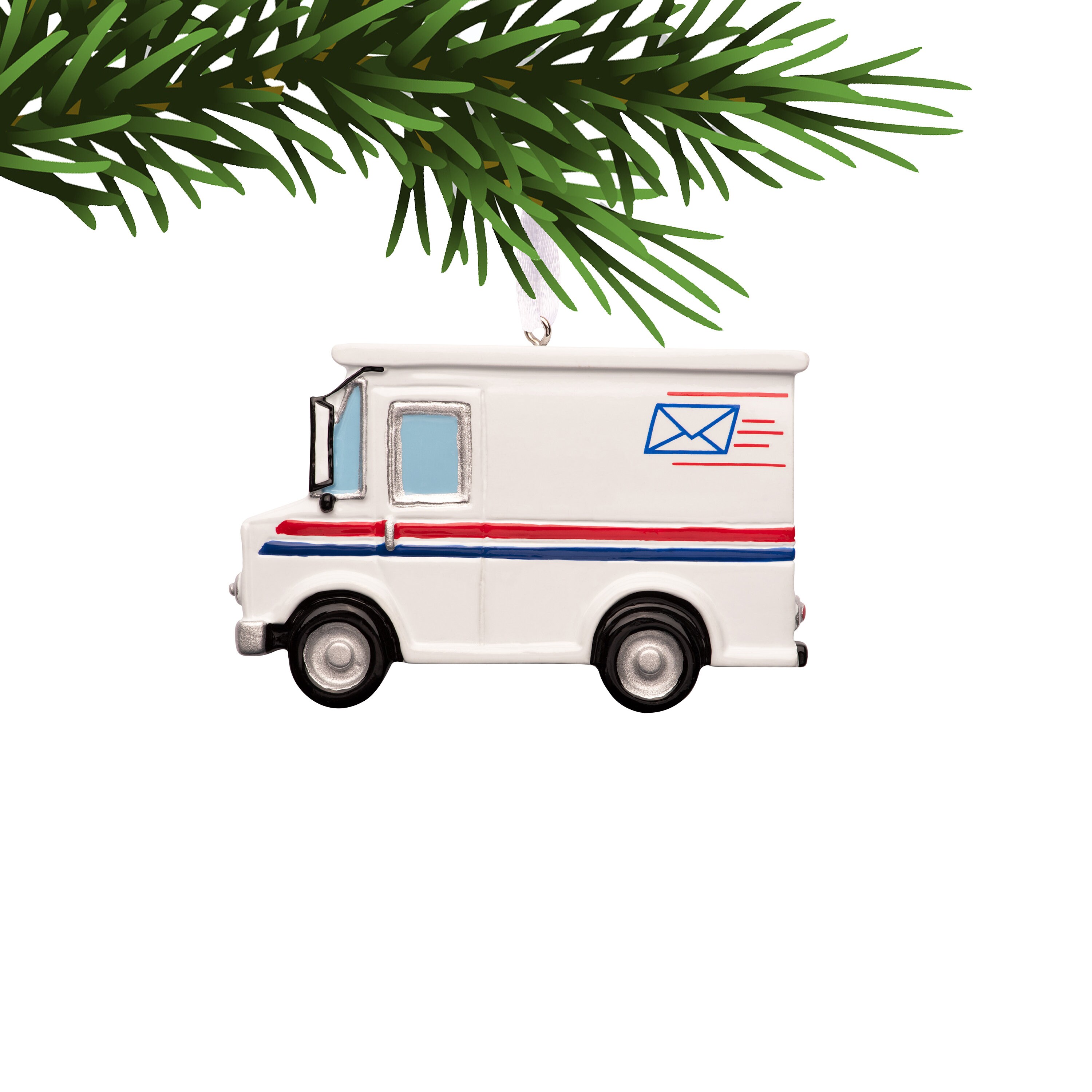 Mail Truck Ornament Postal Worker Christmas Ornament Etsy