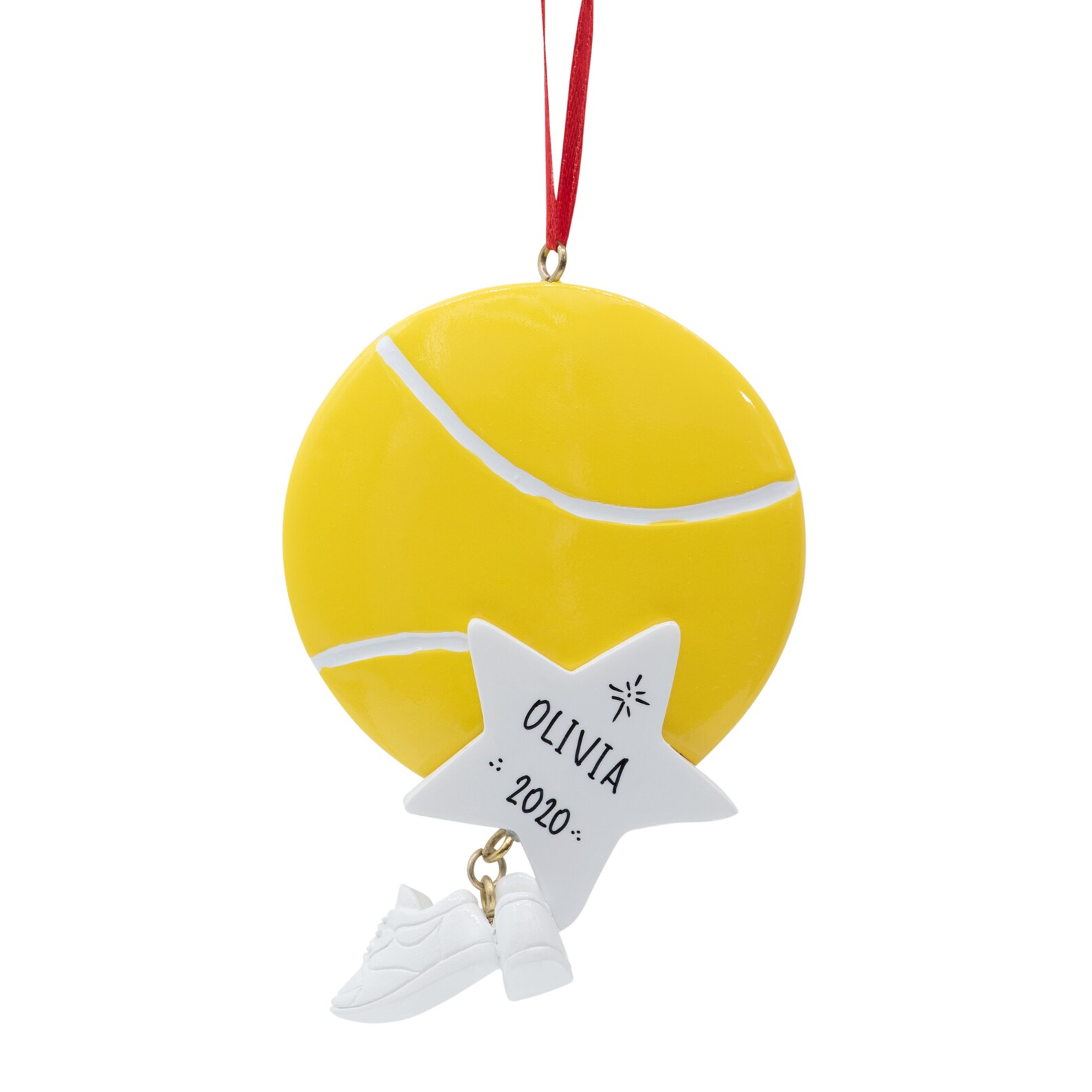Tennis Ornament Tennis Christmas Ornament Tennis Ball Etsy
