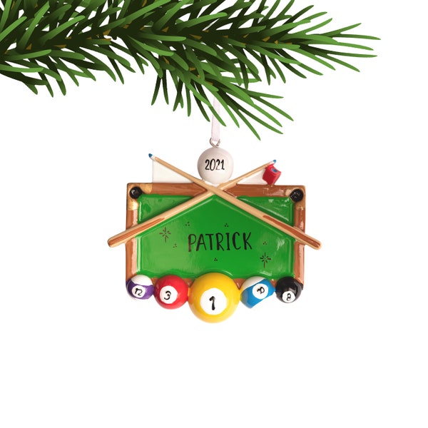 Ornament Billiards Etsy