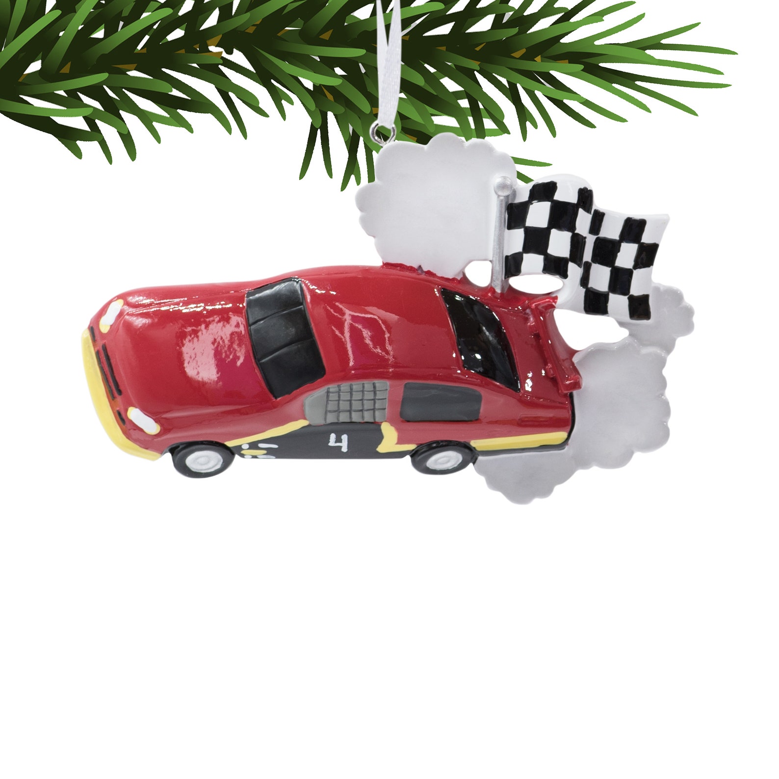 Race Car Christmas Ornaments 