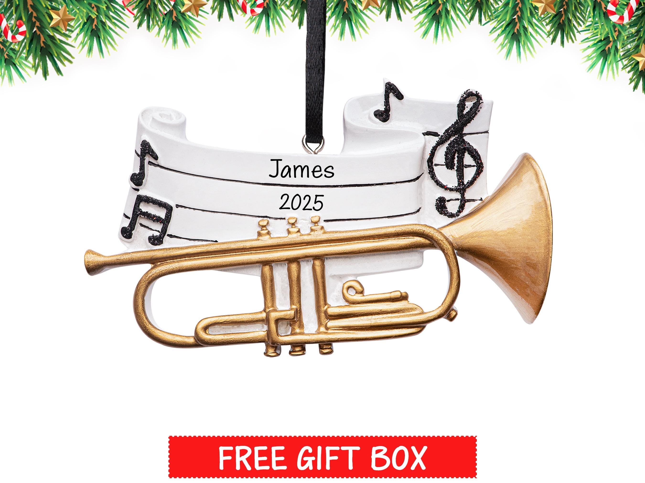 Trumpet Ornament - Etsy