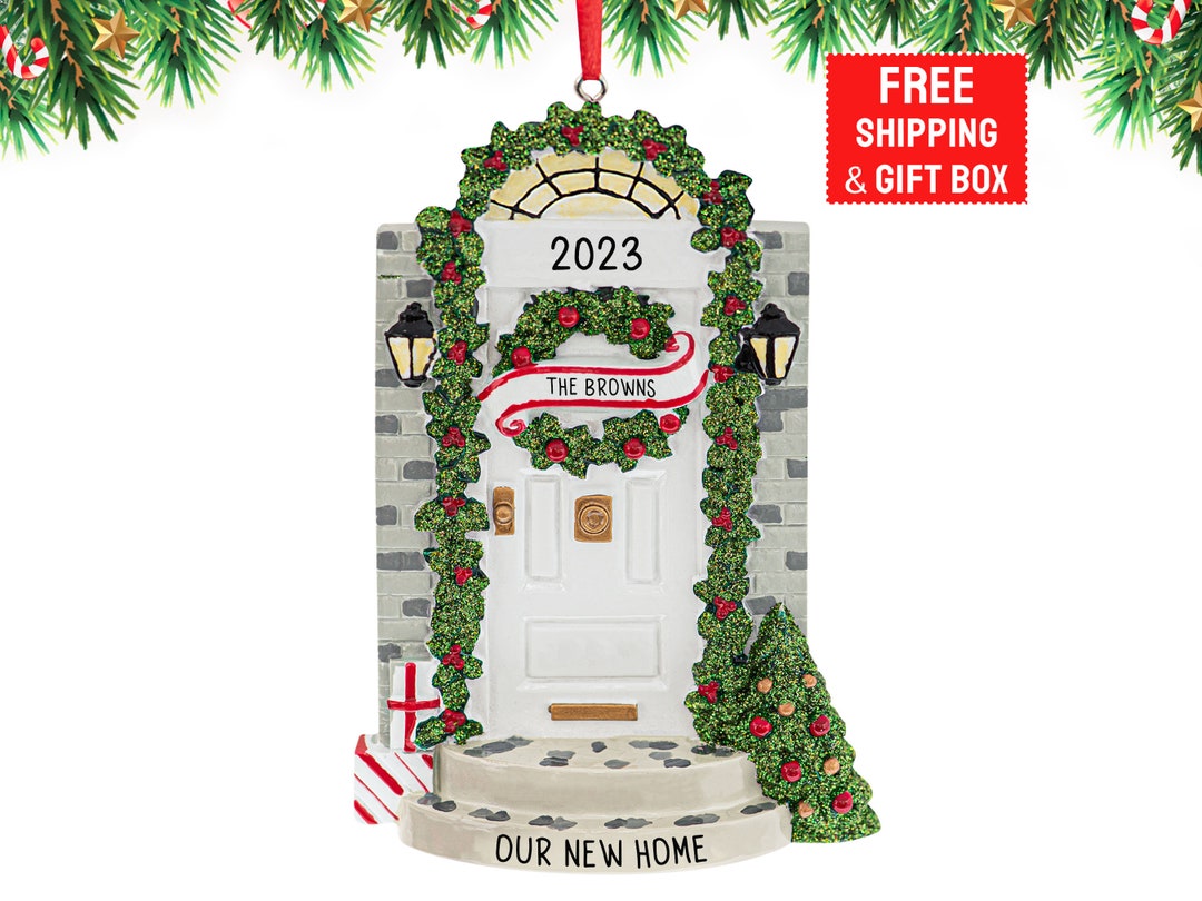 New Home Ornament 2023, Personalized 1st Christmas in New Home Ornament, New House Ornament, Our