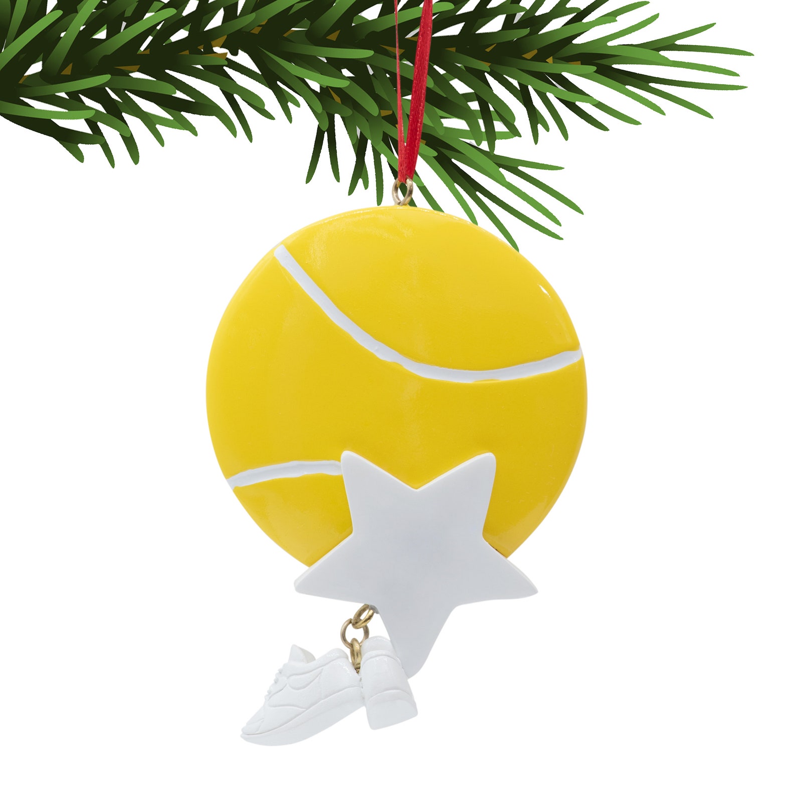 Tennis Ornament Tennis Christmas Ornament Tennis Ball Etsy