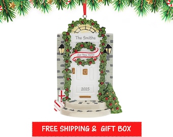 New Home Ornament 2025, Personalized 1st Christmas in New Home Ornament, New House Ornament, Our First Home Ornament, Xmas Gift