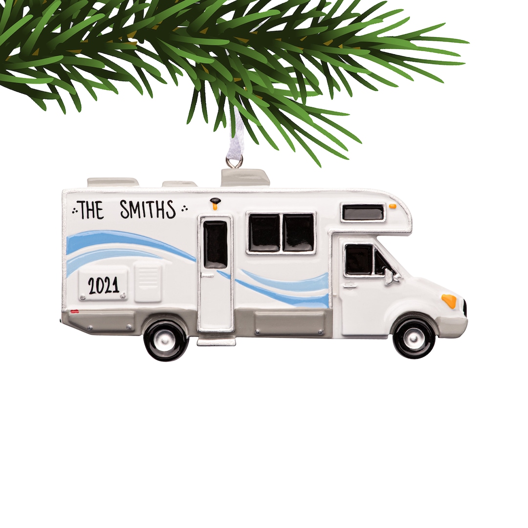 Motorhome Ornament Personalized Motorhome Christmas Ornament Etsy