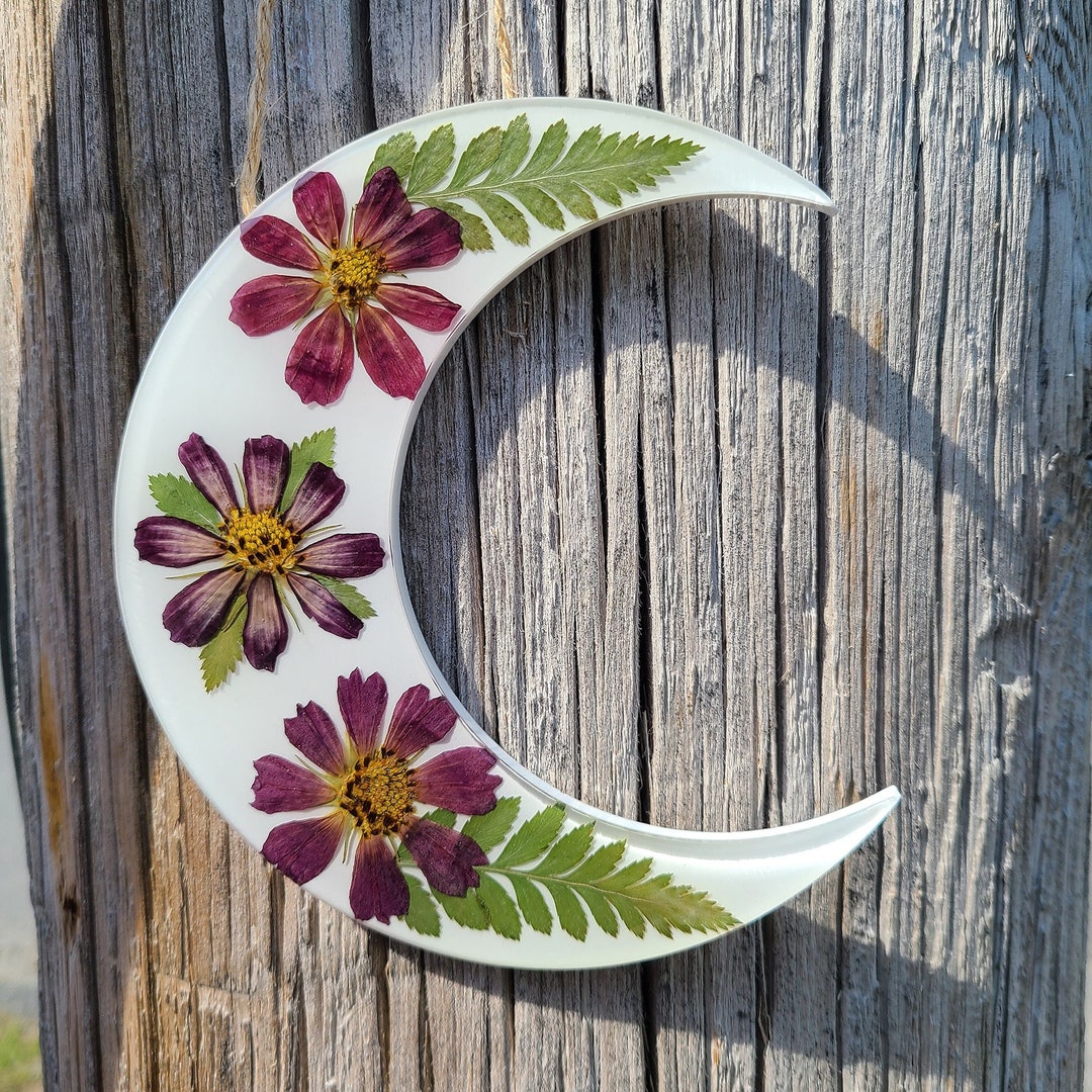 Crescent Moon Home Decor Wall Hanging Wall Decor Altar Etsy