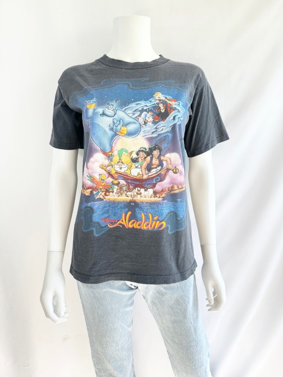 Rare vintage 90s Disney’s Aladdin single stitch te