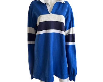 Vintage 80s Made in USA LL Bean Rugby Shirt Size Large - Etsy