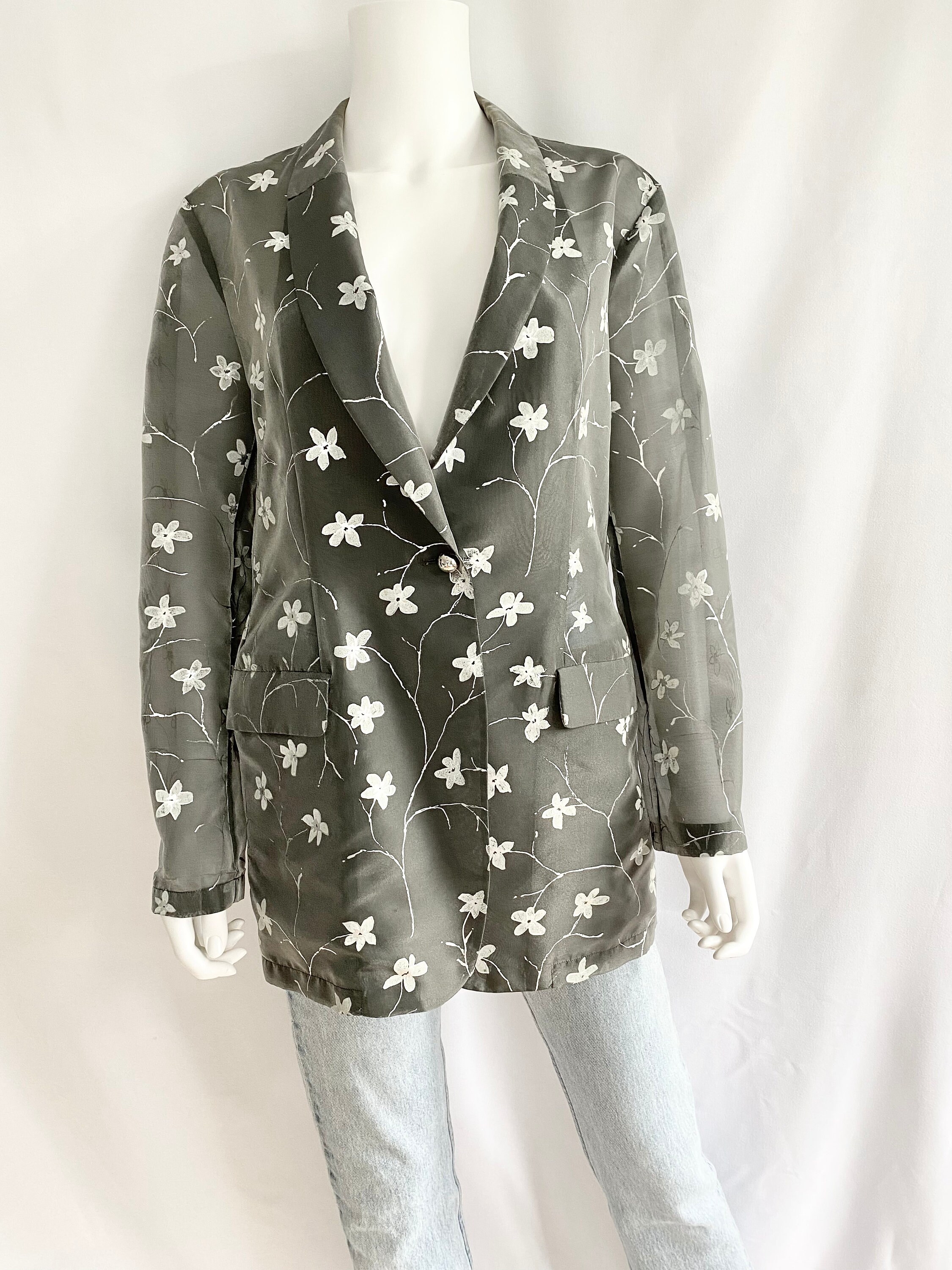 Vintage 90s Emporio Armani Zip Cuff Trousers Size XL