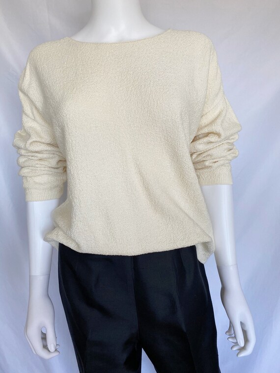 vintage boucle knit sweater - Gem