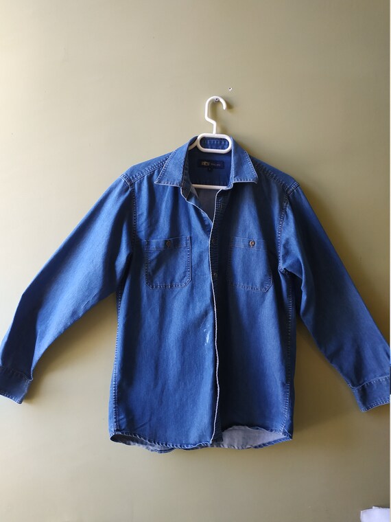 Vintage denim overshirt