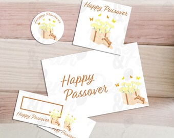 Printable Passover Place Cards - Etsy