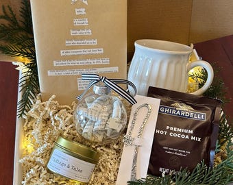 Holiday Gift for Book Lover  – Blind Date with a Book Gift Box – Mystery Book Present for Readers