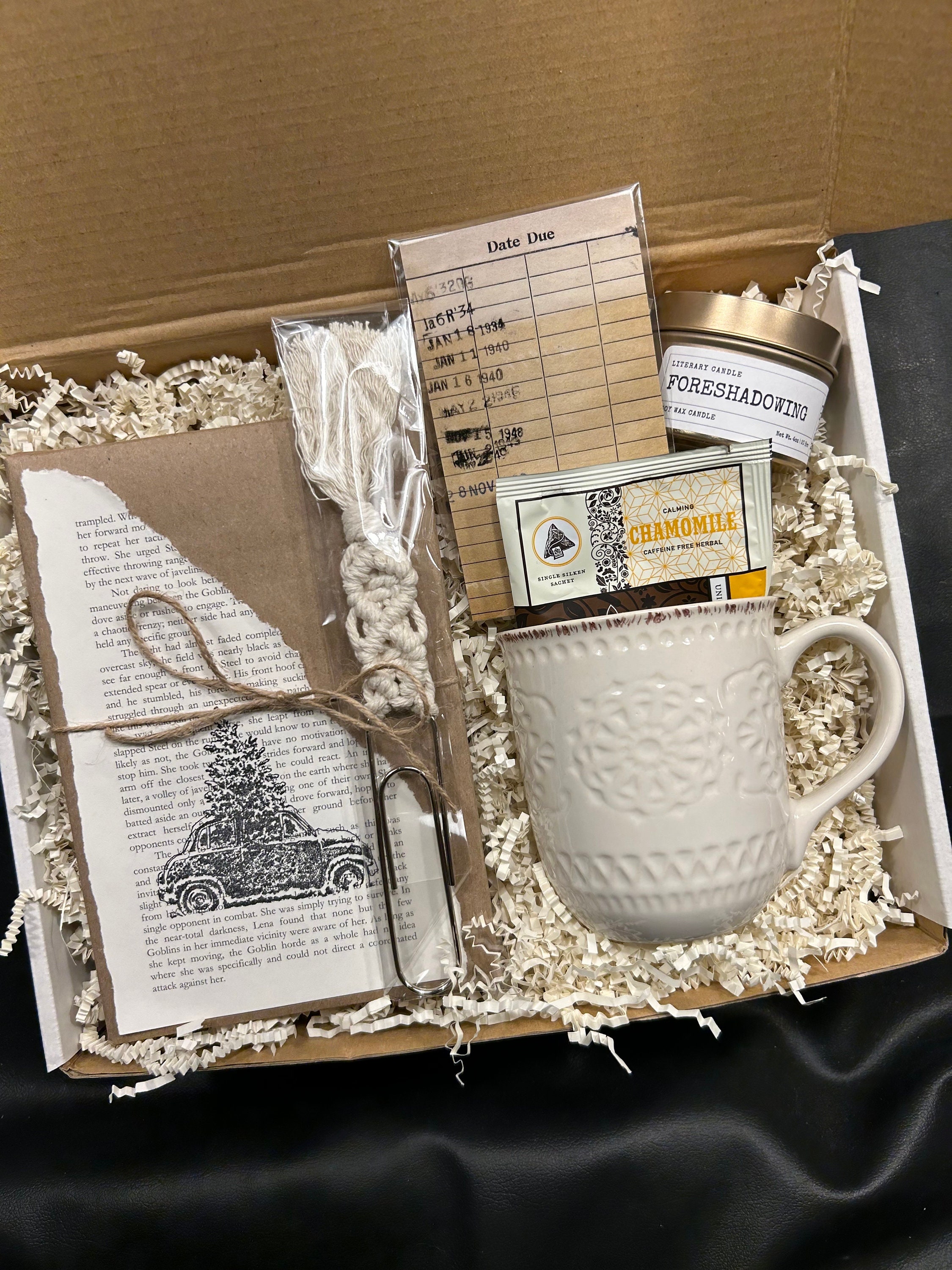 Tea Lover - Book Lover Gift Box – Sparrow and Page
