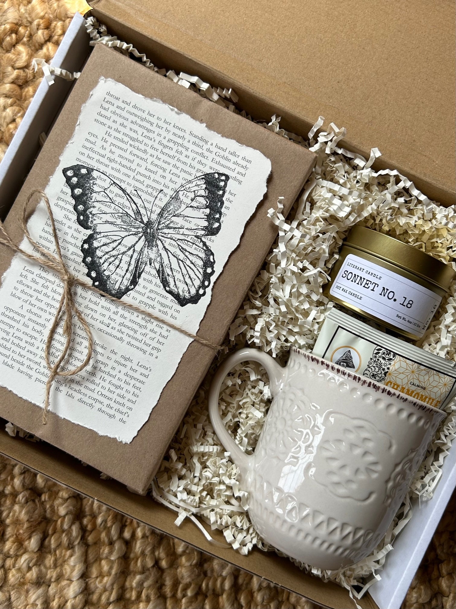 Tea Lover - Book Lover Gift Box – Sparrow and Page