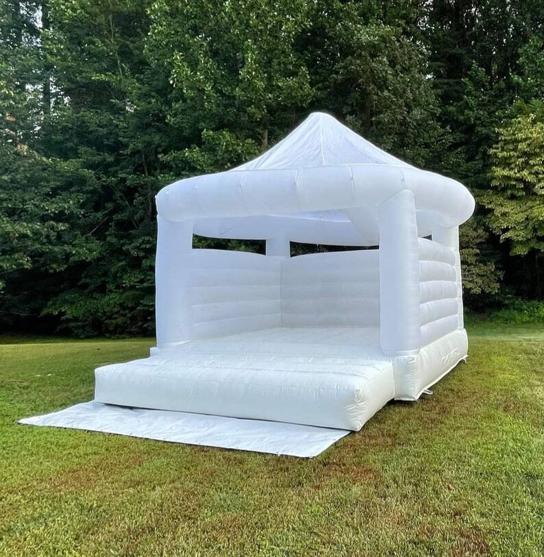 White Bounce House Rental DC MD VA Etsy