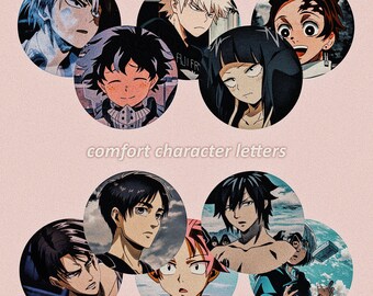 Anime Characters Drawn In Different Styles