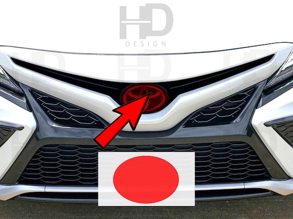 NEW 3PS 2018-2024 TOYOTA CAMRY SE Matte Black EMBLEM OVERLAY KIT 8th Gen CAMRY E - Foto 3