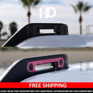 HDUSA Trail Sight Inlay Decal Set Fits Full Size Bronco 2021 2022 2023 2024 6G Vinyl Decal Sticker Offroad Color Accent Custom Car Accessory