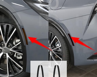 HDUSA For 2023-2026 Toyota Prius Side Marker Front Rear Marker Tail Light Precut Dark Vinyl Tint Overlay Dark Out 2023 2024 2025