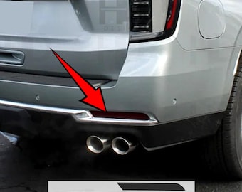 HDUSA Fits Chevrolet Tahoe 2025 2026 Rear Reflectors Bumper Side Markers Precut Dark Vinyl Tint Overlay Decal