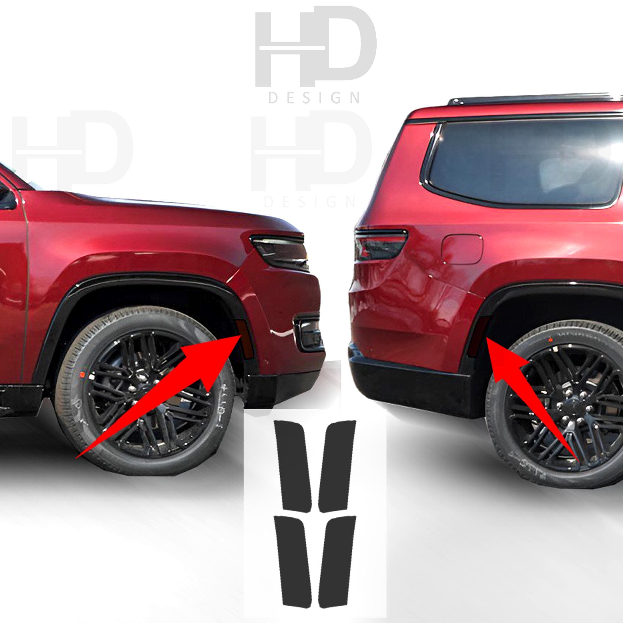 HDUSA Fits Jeep Wagoneer and Grand Wagoneer 2022-2025 Side