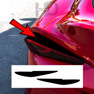 HDUSA For 2020-2025 Supra GR Toyota Tail Light Rear Outline Black Precut Dark Vinyl Tint Overlay Dark Out 2021 2022 2023 2024 A90 A91