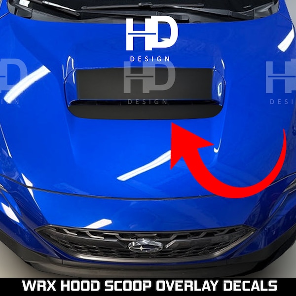 Wrx Hood Overlay 2024 Etsy