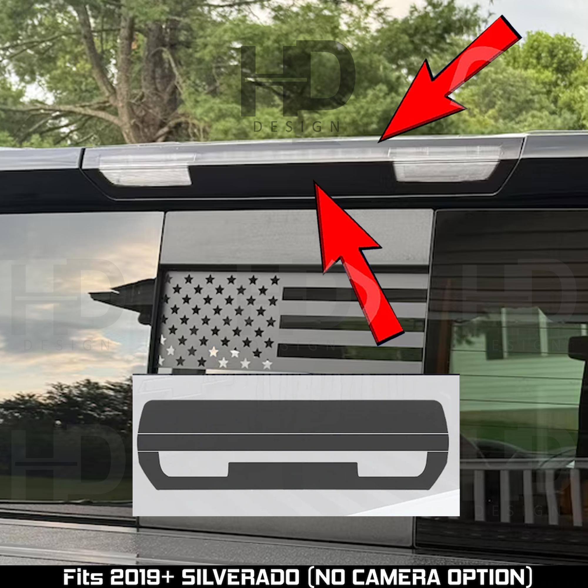 Rtint™ Chevrolet Silverado 2019-2025 Tail Light Tint | Film