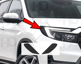 HDUSA Fits Honda Passport 2022-2025 Front Side Headlight Dark Precut Blacked out Vinyl Tint Decal Overlay