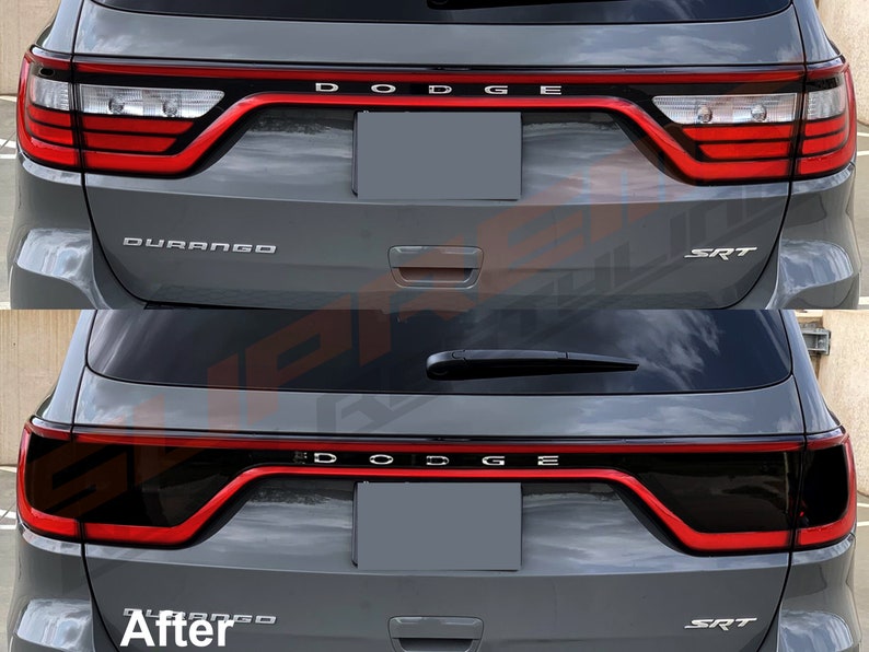 Fits Dodge Durango 20142021 Tail Light Rear Precut Smoke Etsy