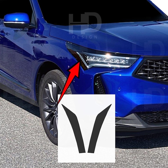HDUSA for Acura RDX 2019-2026 Head Light Front Side Marker Precut