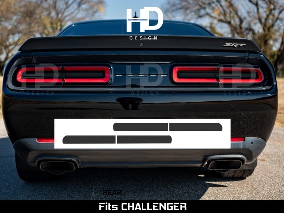 15-20 Challenger TAILLIGHT Marcador Reflector Vinilo Blackout Kit De