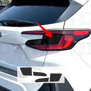HDUSA For Crosstrek 2024 2025 Hatchback Rear Tail Light Precut Dark Vinyl Tint Decals Overlay PPF Fits Subaru Crosstrek 2024