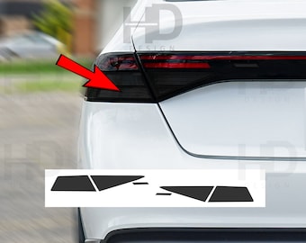 HDUSA Fits 2023-2026 Honda Accord Tail Light Dark Tint Vinyl Rear Decals Precut ready- Covers the Reverse and Back Up Area 2023 2024 2025