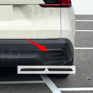 HDUSA Fits Toyota Grand Highlander 2024 2025 Rear Reflectors Area Tint Precut Dark Out Decals Vinyl Tint Overlay 2024