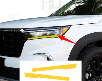 Smoke Tail Light Overlay Tint Vinyl Decals For 2025-2026 Toyota Camry - Inner Rear Light Covers
