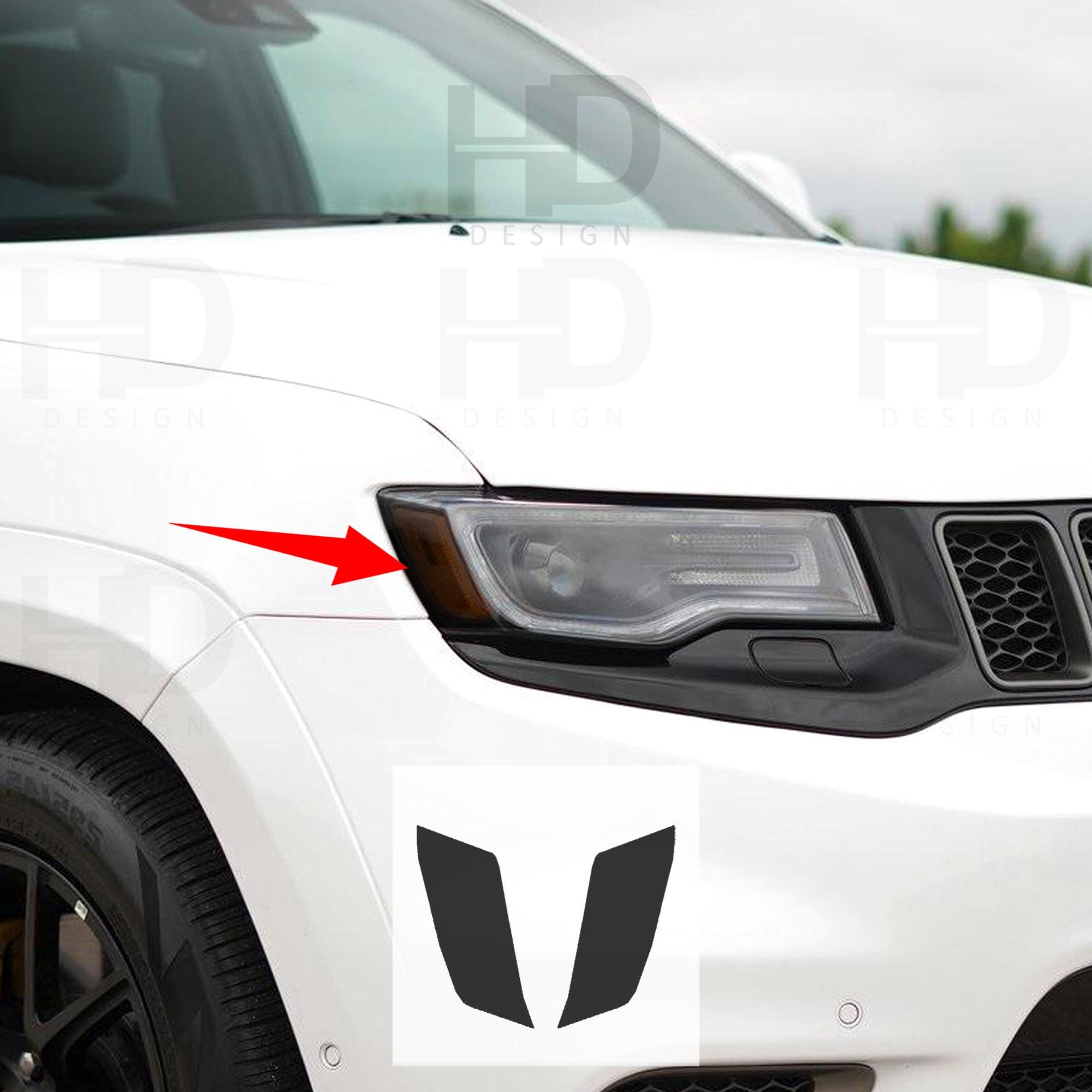 S Sentinel Parts Carbon Fiber Look Door Handle Set For Jeep Grand Cherokee & Commander – 4 Pieces