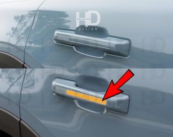 HDUSA x4 Fits Bronco SPORT Handle Stripe DECAL Door Customization Mod Vinyl Decal Overlay Accent Color Sticker 2021 2022 2023 2024 2025 2026