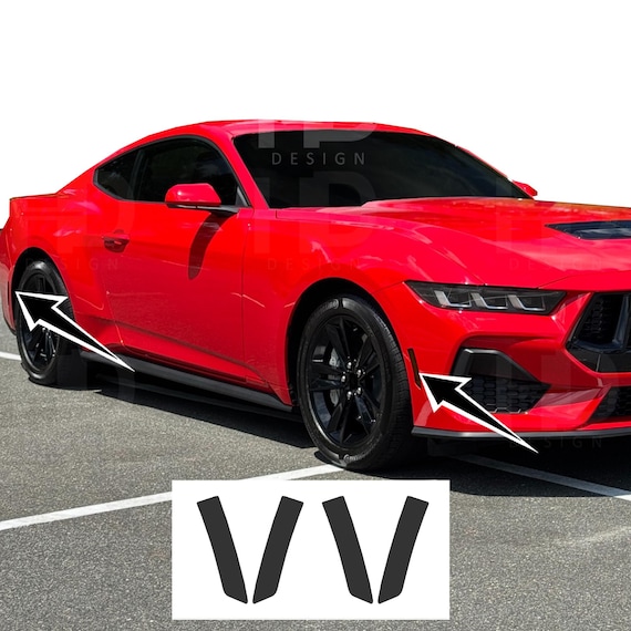 【10776】 NO BRAND BRITANG mustang タイプ HDUSA Fits 2024 2025 2026 Ford Mustang S650 Side Markers Front and