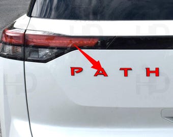 HDUSA Fits Pathfinder 2022-2026 Tailgate Letters Decals More Colors Rear Overlay Vinyl Letters Accessories Stickers Accent 2023 2024 2025