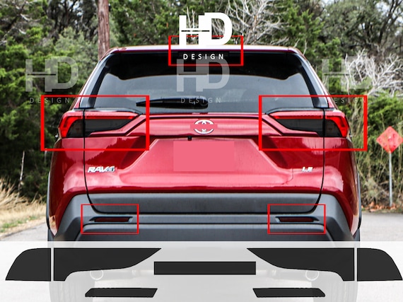 Rear Tail Light Lamp For 2019-2025 Toyota RAV4 Hybrid – Left Or Right, Red/Black - View #4